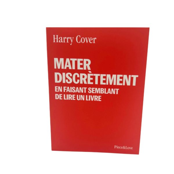 Carnet vierge - "Mater discrètement en faisant semblant de lire un livre"