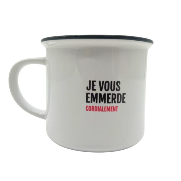 Tasse "Je vous emmerde cordialement"