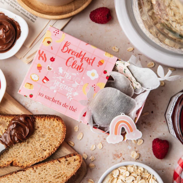 BOITE BREAKFAST CLUB - 10 SACHETS DE THÉ