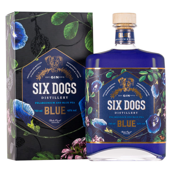 Gin Blue - Six Dogs - 75cl
