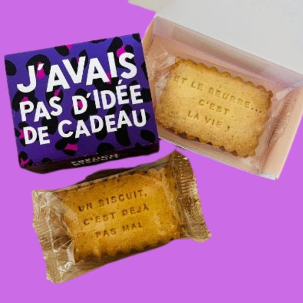 Biscuits - J'avais pas d'idée de cadeau ! – 60 gr