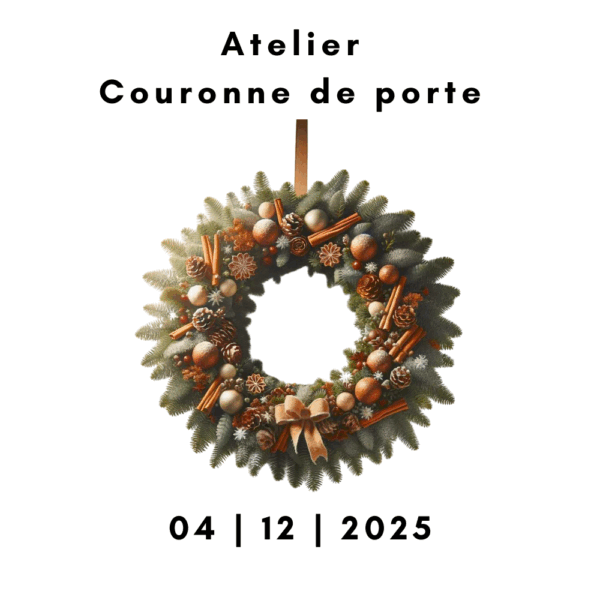 Atelier Couronne de porte - 04.12.2025 de 19h00 à 20h30