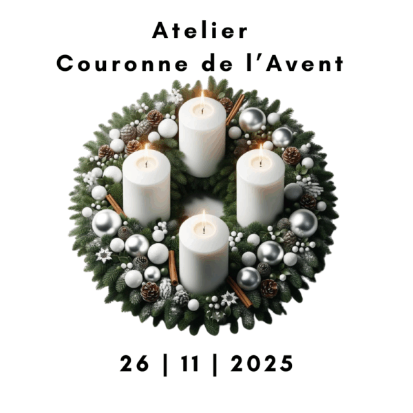 Atelier Couronne de l'Avent - 26.11.2025 de 19h00 à 20h30
