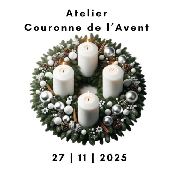 Atelier Couronne de l'Avent - 27.11.2025 de 19h00 à 20h30