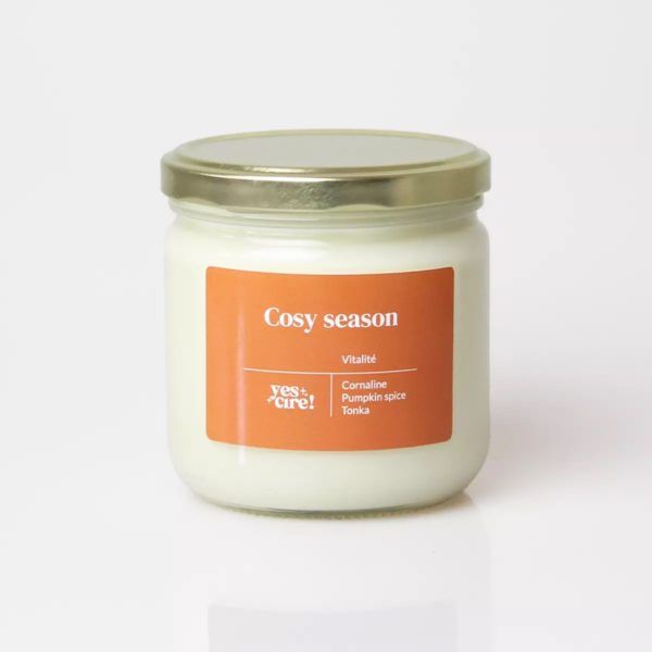 Cosy season | Bougie cornaline "vitalité"