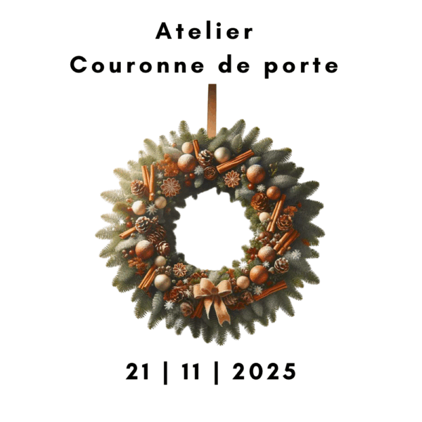 Atelier Couronne de porte - 21.11.2025 de 19h00 à 20h30