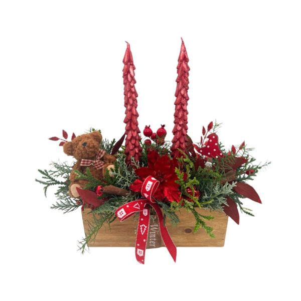 Arrangement rouge cocooning