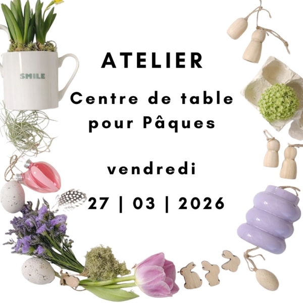 Atelier centre table Pâques